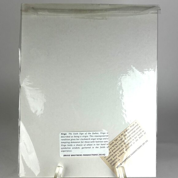 Steampunk Virgo Angel Zodiac Art Print – Brose Brothers Productions 2014 - Picture 6 of 6